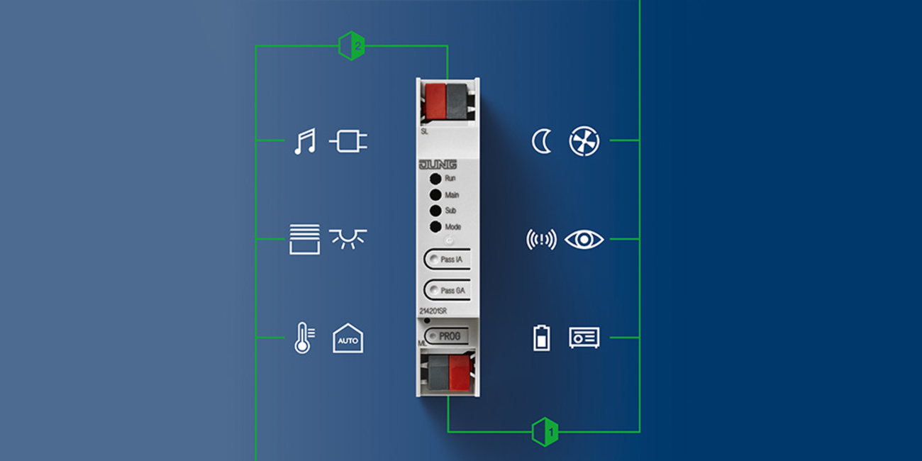 KNX Bereichs- und Linienkoppler bei O&M Elektropartner GbR in Waltershausen