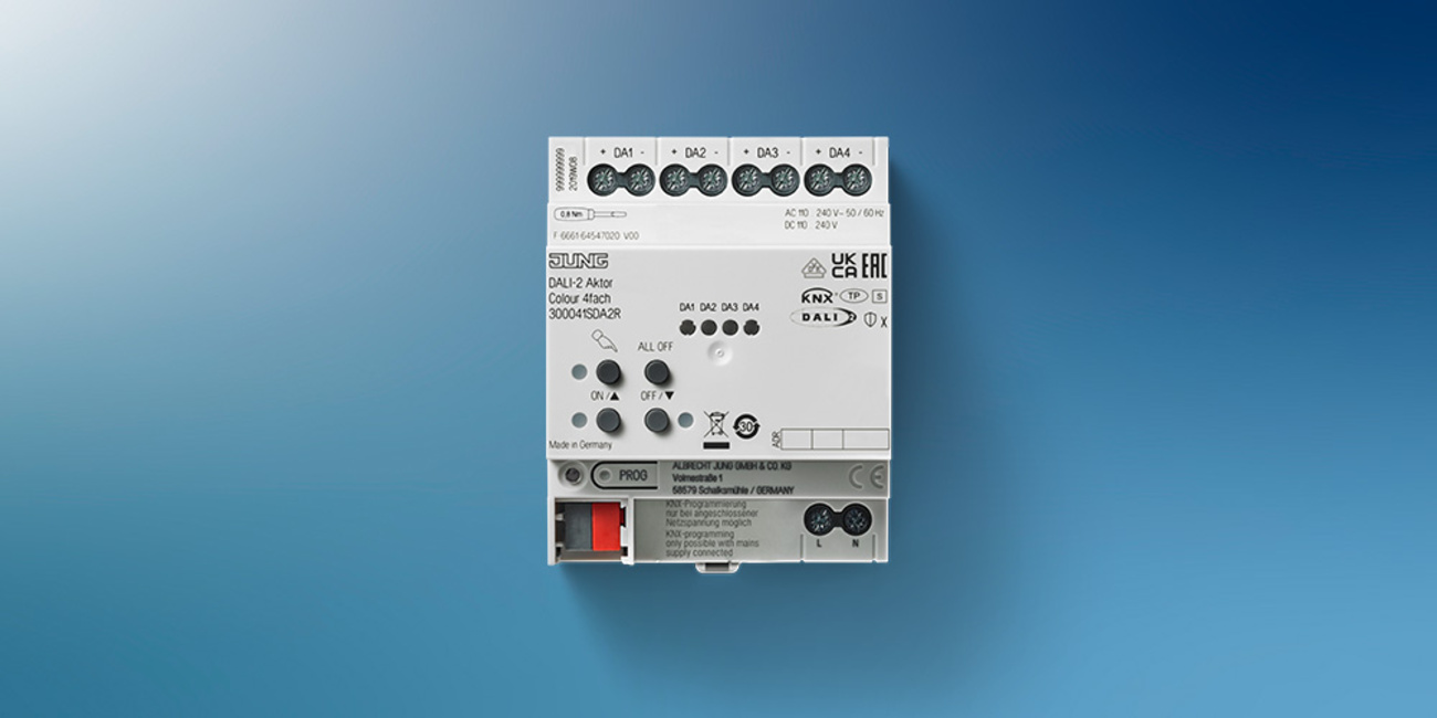 KNX DALI 2 Gateway Colour bei O&M Elektropartner GbR in Waltershausen